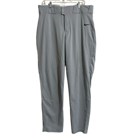 Nike Teams XL Grey Baseball Athletic Performance Pants BQ6345-052 - Picture 1 of 6